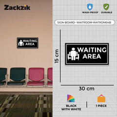 Waiting Room Signage – Durable and Lightweight