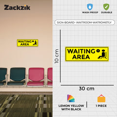 Acrylic Waiting Room Display Board – Easy Fixing