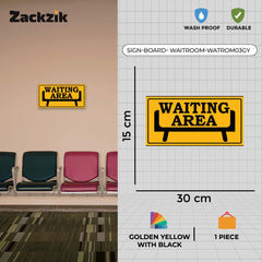 Office Waiting Room Door Sign – Simple Look