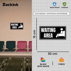 Vinyl Waiting Room Board – Easy to Mount Design