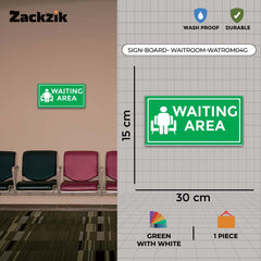 Waiting Room Signage – Durable and Lightweight