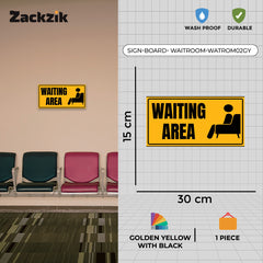 Vinyl Waiting Room Board – Easy to Mount Design