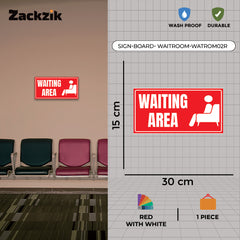 Vinyl Waiting Room Board – Easy to Mount Design