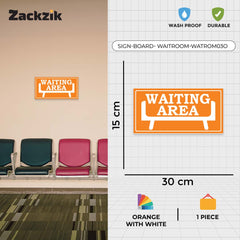 Office Waiting Room Door Sign – Simple Look