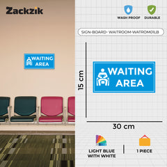 Waiting Room Sign Board – Clear Text Display