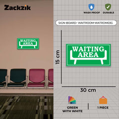 Office Waiting Room Door Sign – Simple Look
