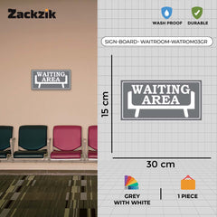 Office Waiting Room Door Sign – Simple Look
