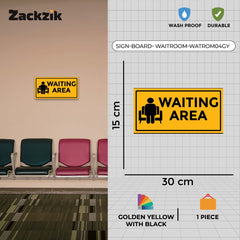 Waiting Room Signage – Durable and Lightweight