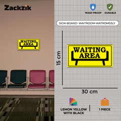 Office Waiting Room Door Sign – Simple Look