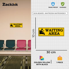 Reception Waiting Room Wall Board – Bold Letters