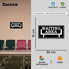 Office Waiting Room Door Sign – Simple Look