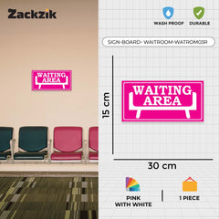 Office Waiting Room Door Sign – Simple Look