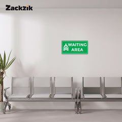 Waiting Room Sign Board – Clear Text Display