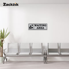 Indoor Waiting Room Sign – Readable from Distance