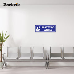 Indoor Waiting Room Sign – Readable from Distance