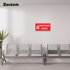 Waiting Room Sign Board – Clear Text Display
