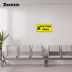 Waiting Room Sign Board – Clear Text Display