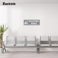 Indoor Waiting Room Sign – Readable from Distance