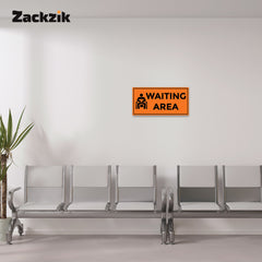Waiting Room Sign Board – Clear Text Display