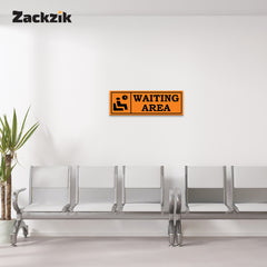 Indoor Waiting Room Sign – Readable from Distance
