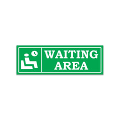 Indoor Waiting Room Sign – Readable from Distance