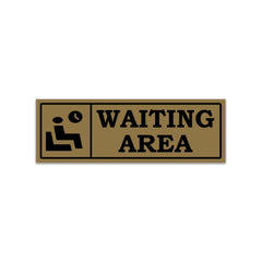 Indoor Waiting Room Sign – Readable from Distance
