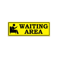 Reception Waiting Room Wall Board – Bold Letters