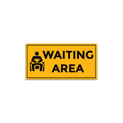 Waiting Room Sign Board – Clear Text Display