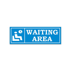 Indoor Waiting Room Sign – Readable from Distance