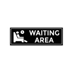 Professional Waiting Room Nameplate – Sleek Finish