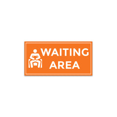 Waiting Room Sign Board – Clear Text Display