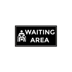 Waiting Room Sign Board – Clear Text Display