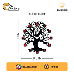 Tree of Life Acrylic Wall Clock for Modern Home Decor