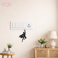 Superman Switch Board Sticker for Home Wall Decor Vinyl Decal