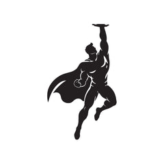 Superman Switch Board Sticker for Home Wall Decor Vinyl Decal