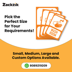 Hygienic & Stylish Restroom Identification