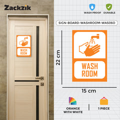 Hygienic & Stylish Restroom Identification