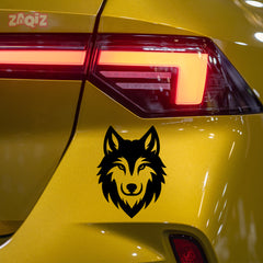 Alpha Wolf Decal for Road Safety