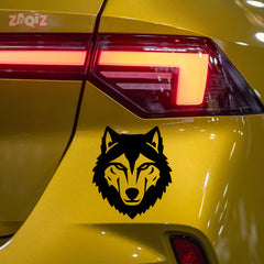 Wild Wolf Car Decal for Free Spirits