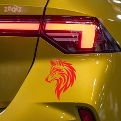 Stylish Wolf Badge for SUVs