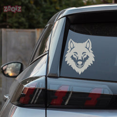 Wild Spirit Wolf Sticker for Adventure Seekers