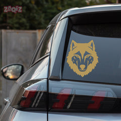 Wild Wolf Car Decal for Free Spirits