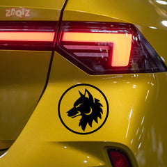 Mystical Wolf Design for Car Windows