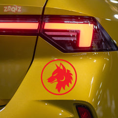 Mystical Wolf Design for Car Windows