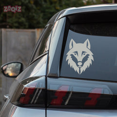 Fierce Wolf Design Sticker for Vehicles