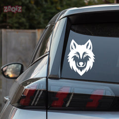 Alpha Wolf Decal for Road Safety