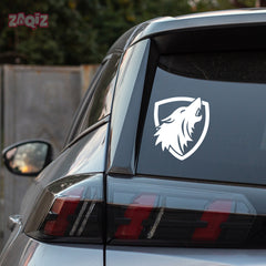 Fearless Wolf Badge for Vehicle Owners