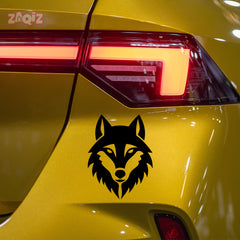 Fierce Wolf Design Sticker for Vehicles