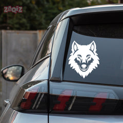 Wild Spirit Wolf Sticker for Adventure Seekers