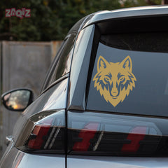 Lone Wolf Car Window Sticker